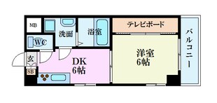 ノーブル平和大通りの物件間取画像